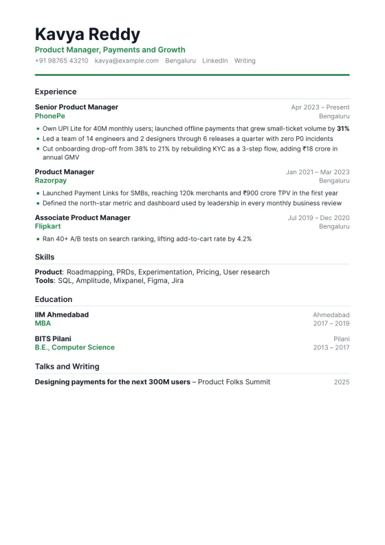 Product template preview